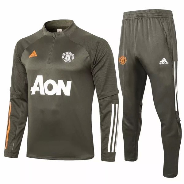 Tuta Calcio Manchester United 20/21 Verde Navy